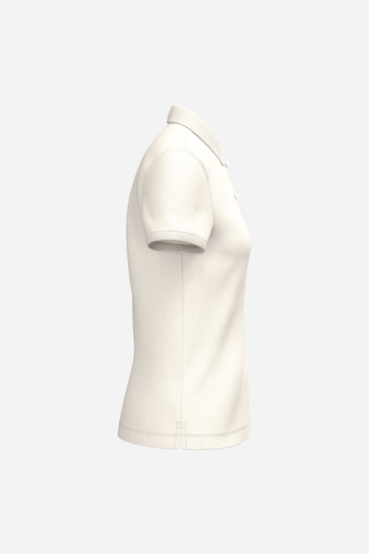 Polo écoresponsable maille piquée Femme personnalisable