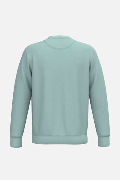 Sweat-shirt écoresponsable à col rond unisexe personnalisable