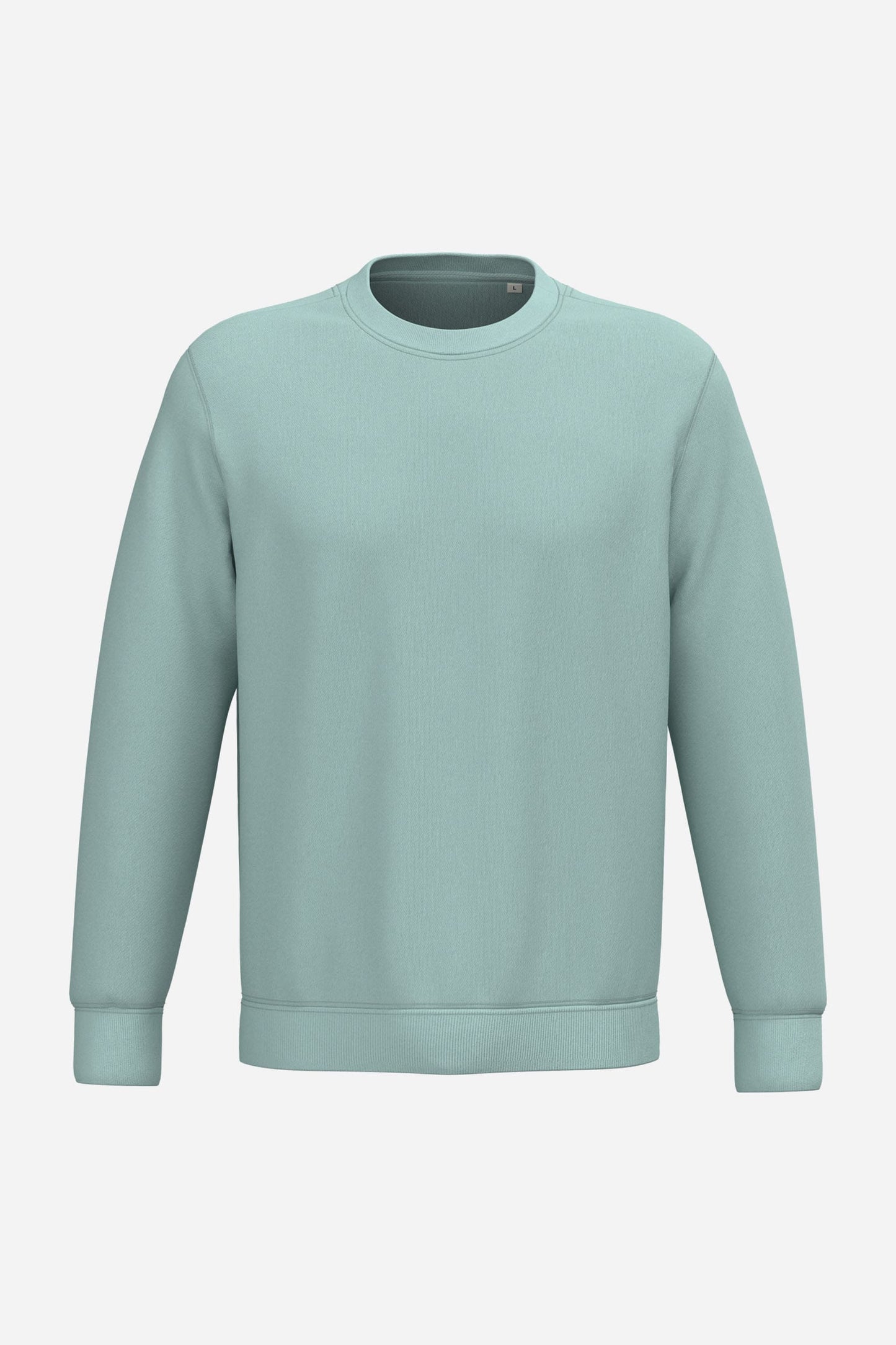 Sweat-shirt écoresponsable à col rond unisexe personnalisable