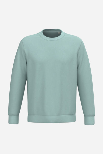 Sweat-shirt écoresponsable à col rond unisexe personnalisable