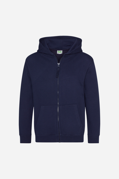 Sweat zippé à capuche enfant unisexe
