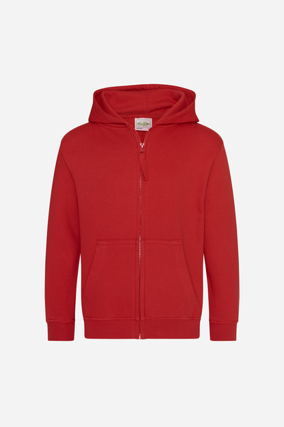 Sweat zippé à capuche enfant unisexe