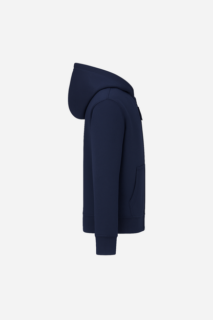 Sweat zippé à capuche enfant unisexe