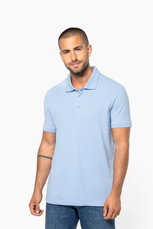 Polo piqué classique manches courtes homme