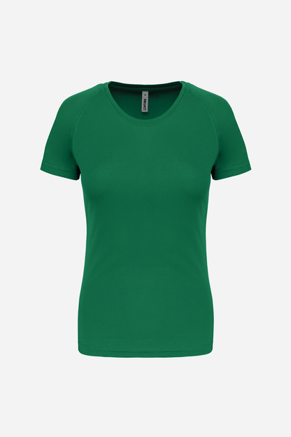 T-shirt de sport manches courtes Femme personnalisable
