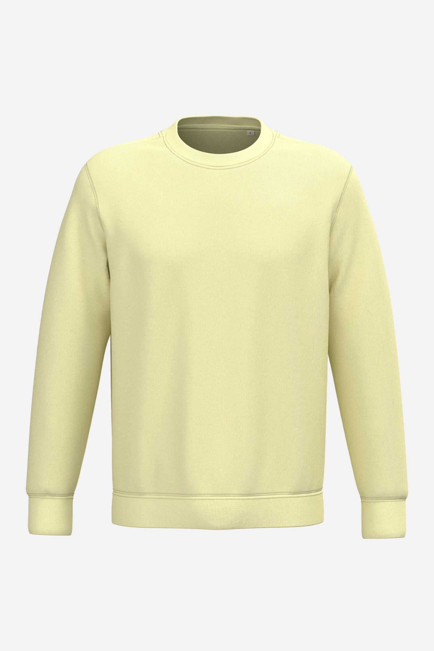 Sweat-shirt écoresponsable à col rond unisexe personnalisable