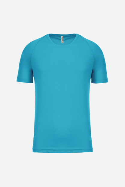 T-shirt de sport manches courtes Homme personnalisable