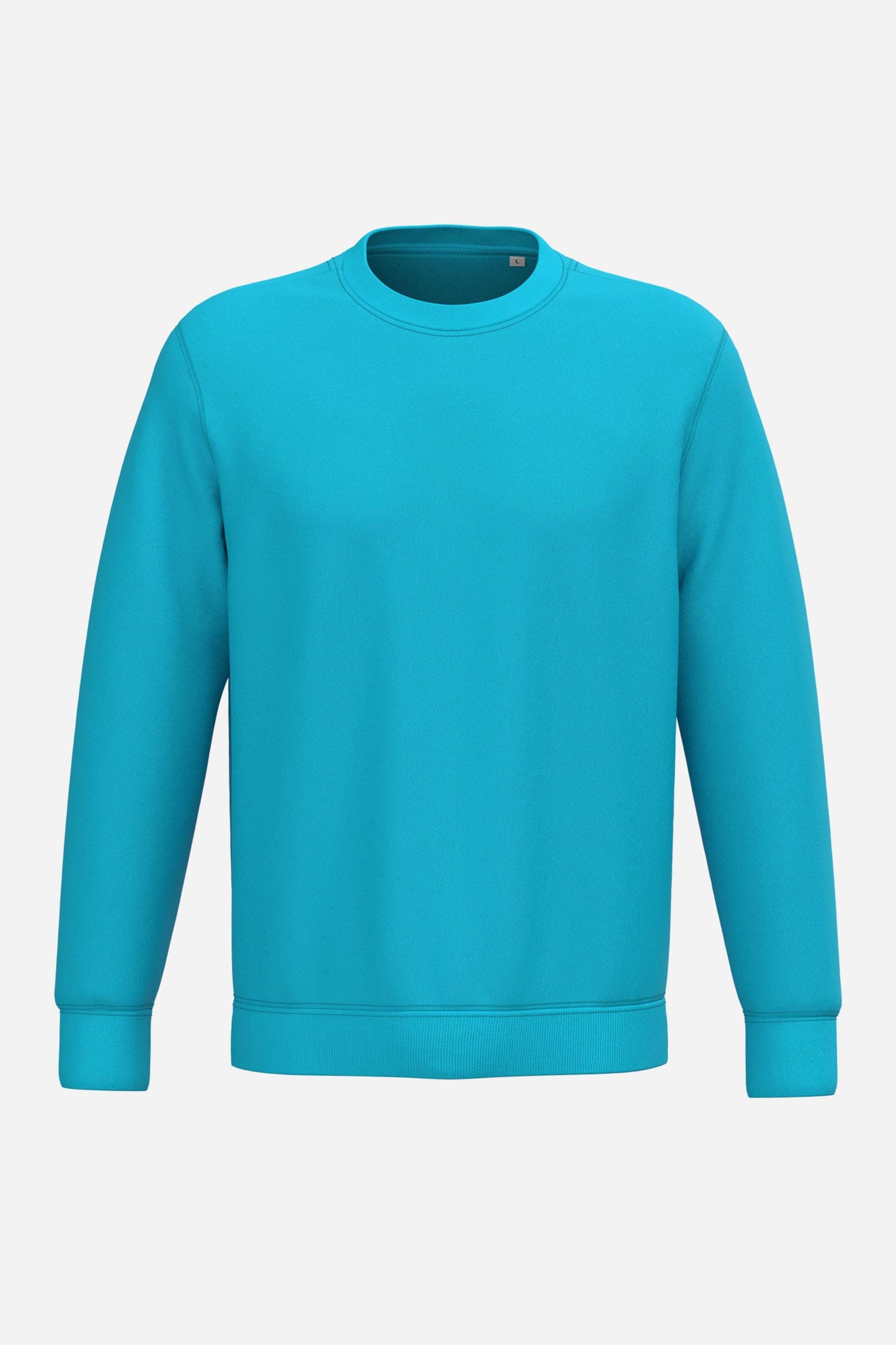 Sweat-shirt écoresponsable à col rond unisexe personnalisable