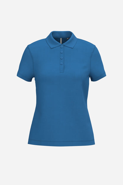 Polo piqué classique manches courtes Femme personnalisable