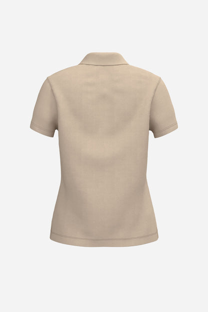 Polo piqué classique manches courtes Femme personnalisable