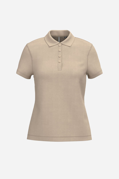 Polo piqué classique manches courtes Femme personnalisable