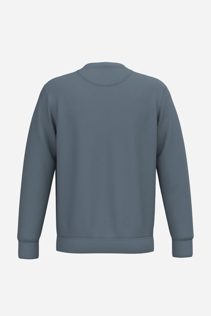 Sweat-shirt écoresponsable à col rond unisexe personnalisable