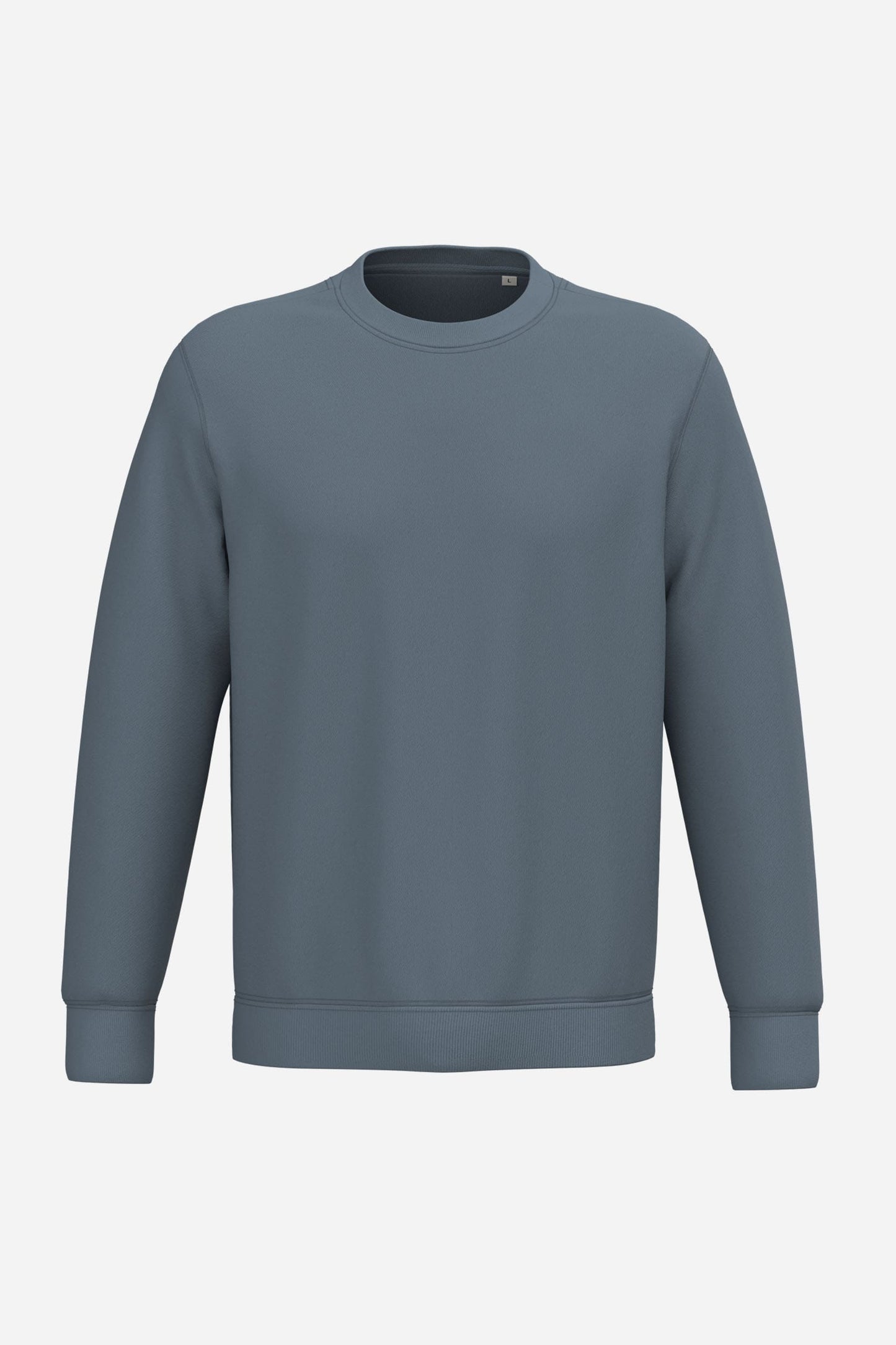 Sweat-shirt écoresponsable à col rond unisexe personnalisable