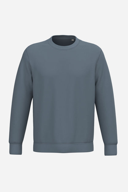 Sweat-shirt écoresponsable à col rond unisexe personnalisable