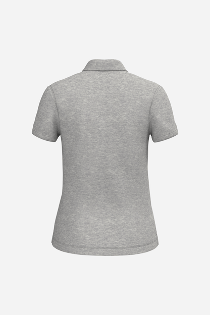 Polo écoresponsable maille piquée Femme personnalisable