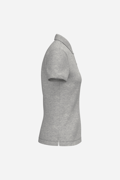 Polo écoresponsable maille piquée Femme personnalisable