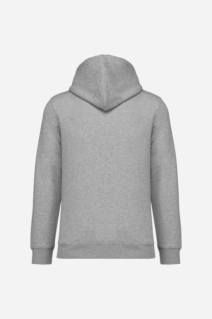 Sweat-shirt écoresponsable zippé à capuche unisexe personnalisable