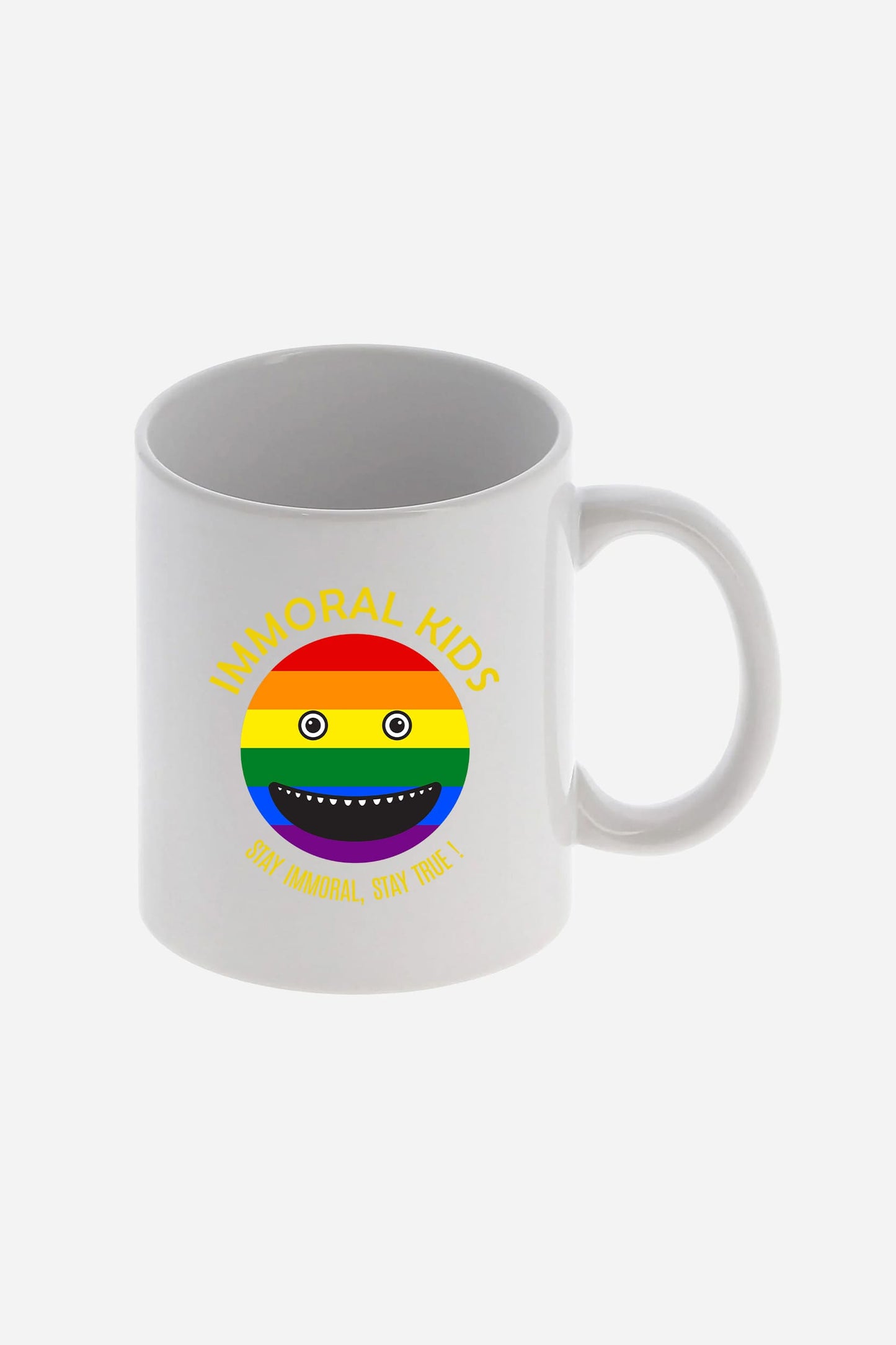IMMORAL KIDS pride mug
