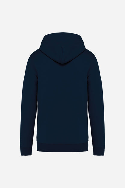Sweat-shirt écoresponsable zippé à capuche unisexe personnalisable