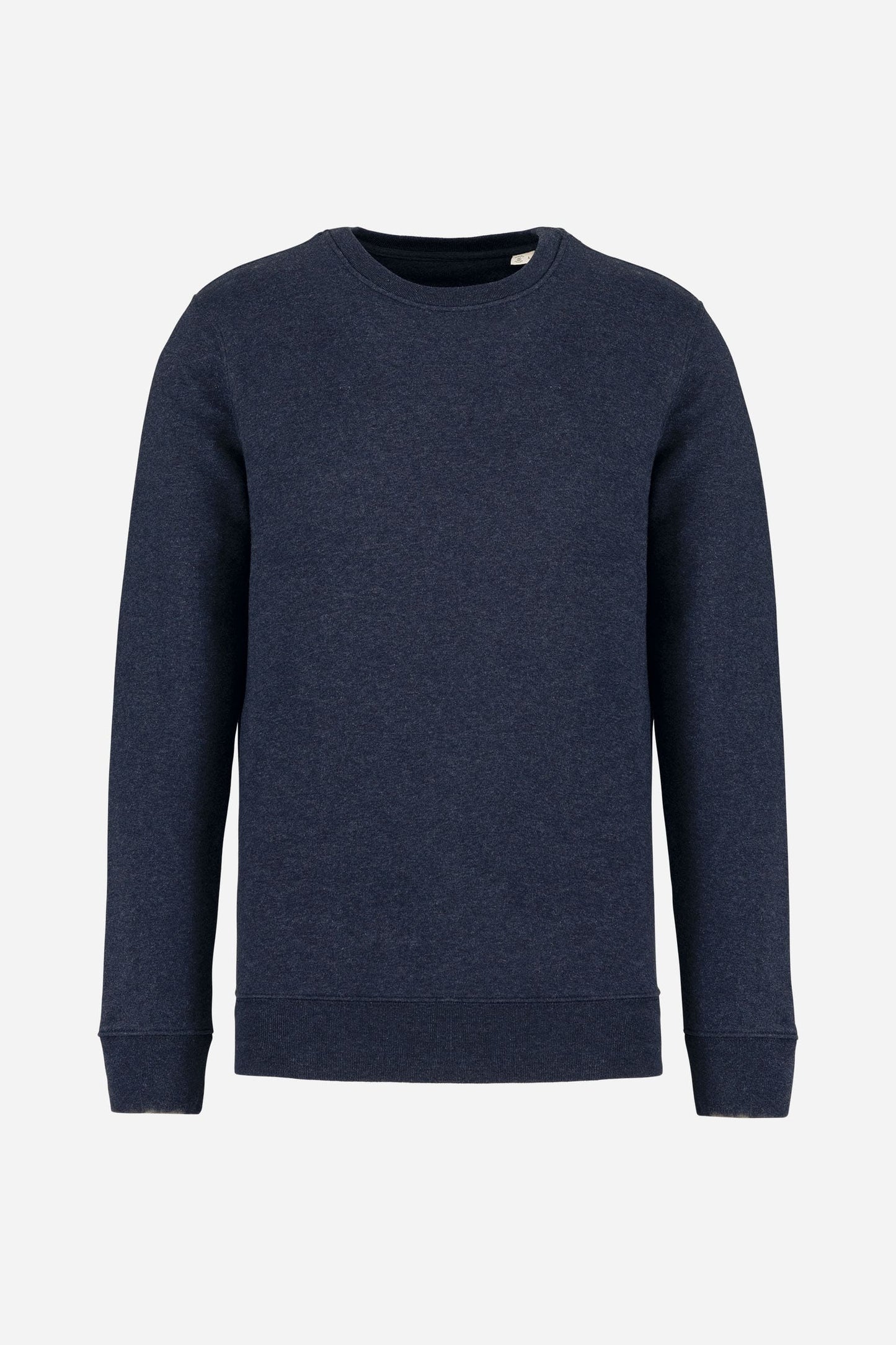 Sweat-shirt écoresponsable à col rond unisexe personnalisable