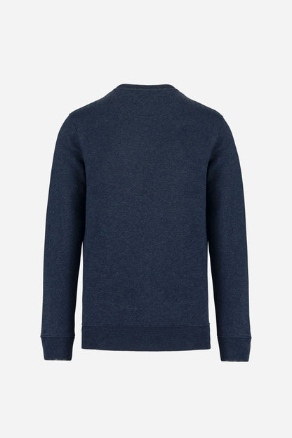 Sweat-shirt écoresponsable à col rond unisexe personnalisable