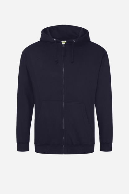 Sweat-shirt zippé à capuche unisexe personnalisable