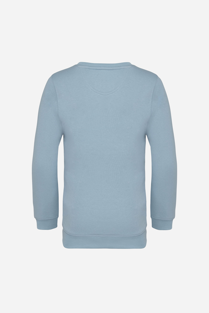 Sweat-shirt écoresponsable à col rond enfant