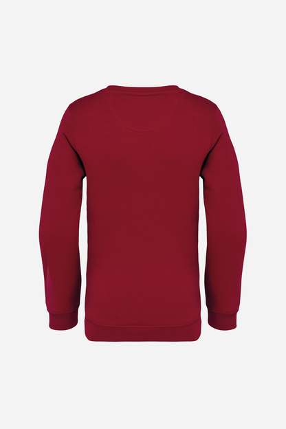 Sweat-shirt écoresponsable à col rond enfant