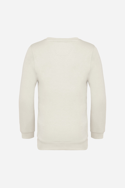 Sweat-shirt écoresponsable à col rond enfant