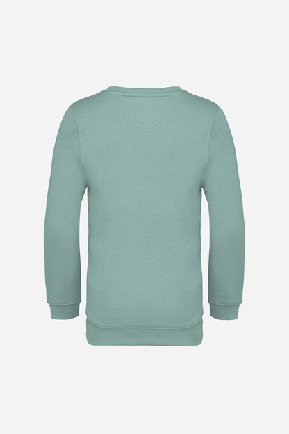 Sweat-shirt écoresponsable à col rond enfant