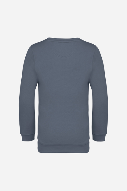 Sweat-shirt écoresponsable à col rond enfant