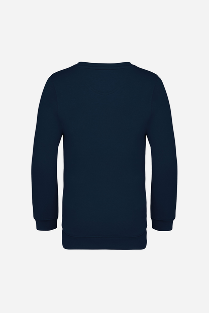 Sweat-shirt écoresponsable à col rond enfant