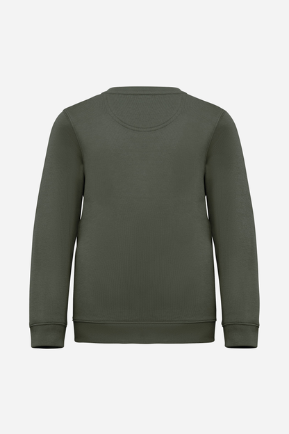 Sweat-shirt écoresponsable à col rond enfant