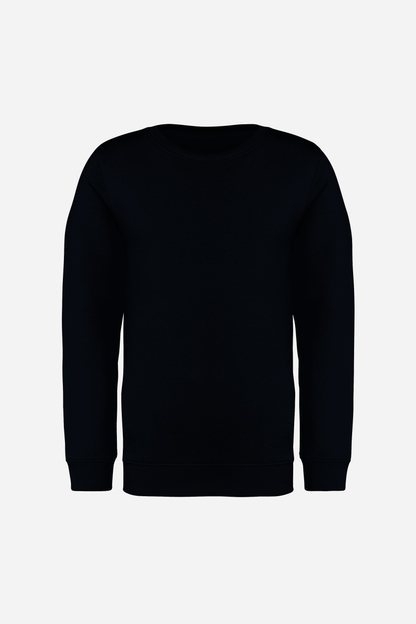 Sweat-shirt écoresponsable à col rond enfant