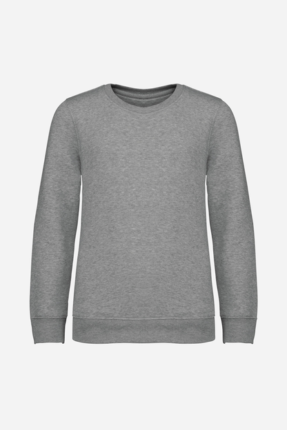 Sweat-shirt écoresponsable à col rond enfant