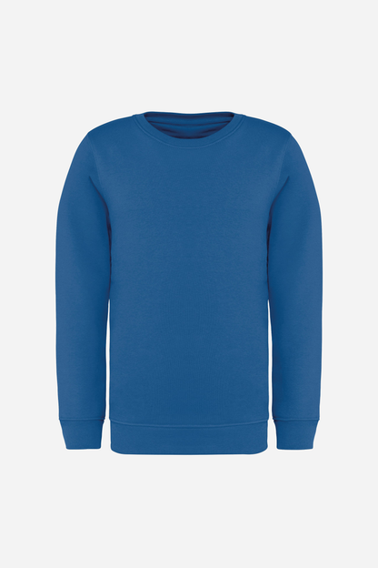 Sweat-shirt écoresponsable à col rond enfant