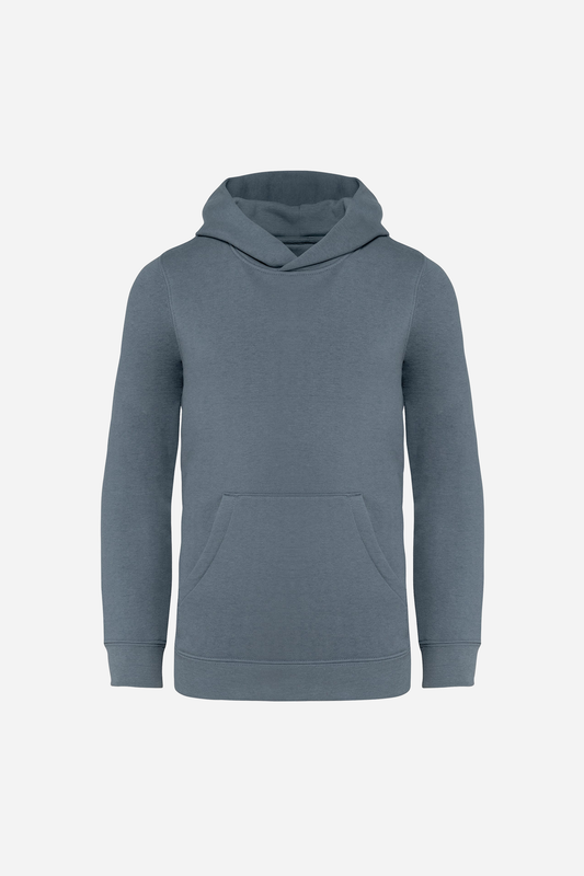 Sweat-shirt à capuche écoresponsable Enfant (4-14 ans) personnalisable