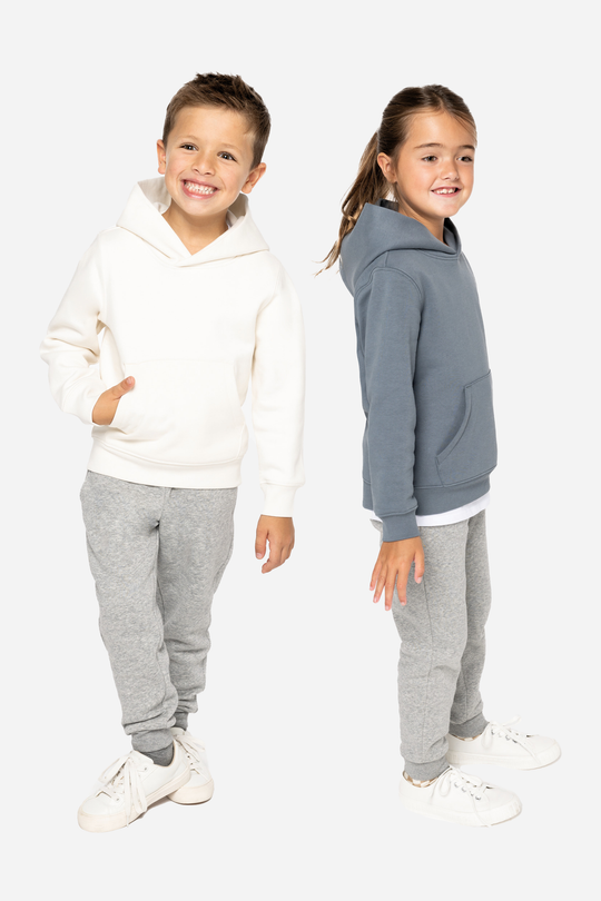 Sweat-shirt à capuche écoresponsable Enfant (4-14 ans) personnalisable | Antistatik Toulouse