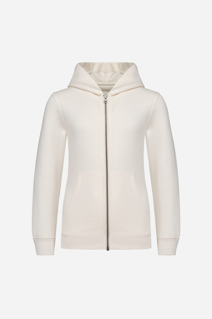 Sweat-shirt écoresponsable zippé à capuche enfant