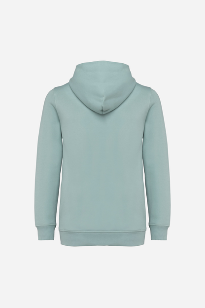 Sweat-shirt écoresponsable zippé à capuche enfant