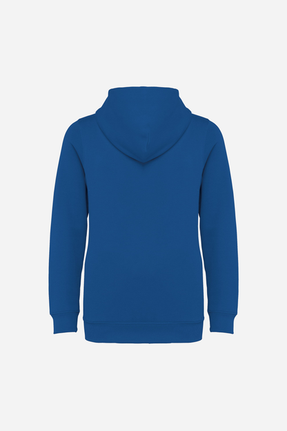 Sweat-shirt écoresponsable zippé à capuche enfant