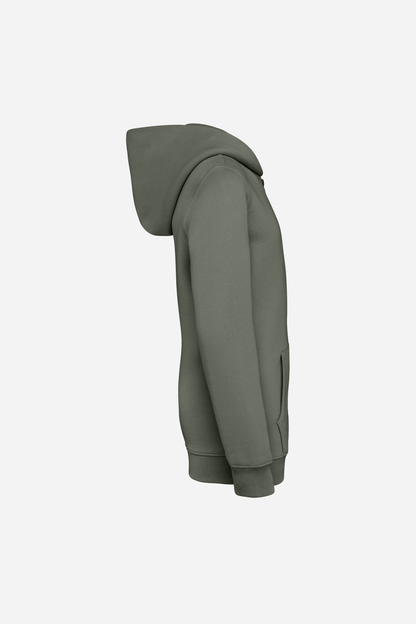 Sweat-shirt écoresponsable zippé à capuche enfant