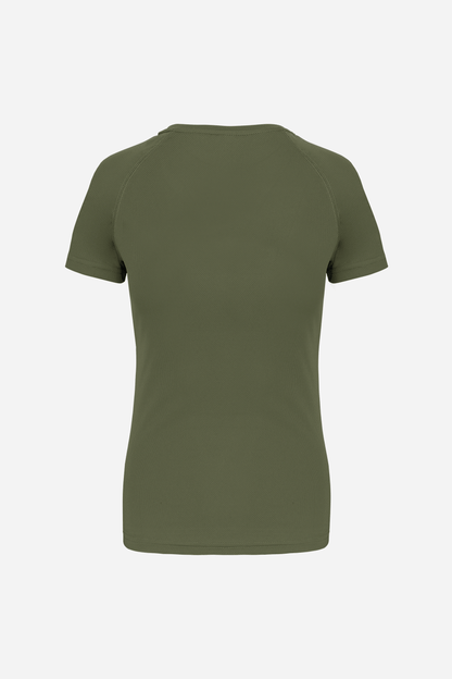 T-shirt de sport manches courtes Femme personnalisable