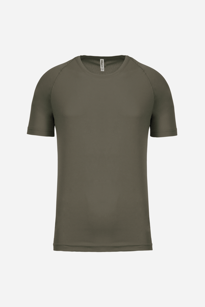T-shirt de sport manches courtes Homme personnalisable
