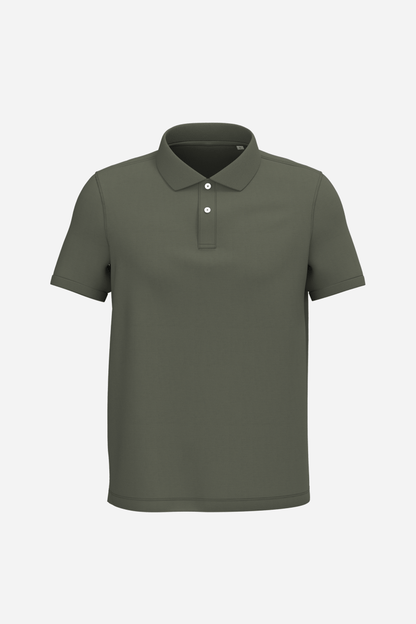 Polo écoresponsable maille piquée Homme personnalisable