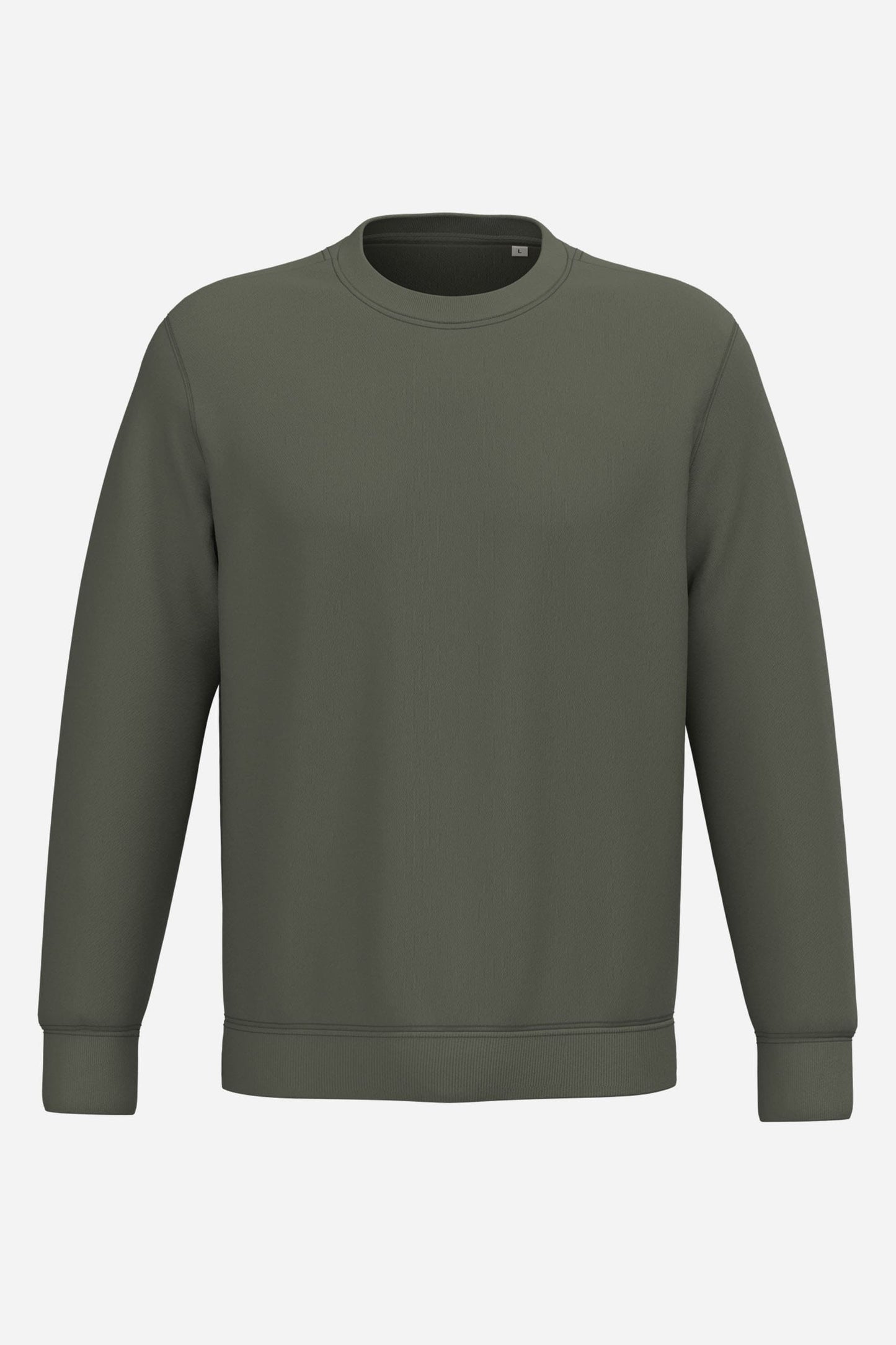 Sweat-shirt écoresponsable à col rond unisexe personnalisable