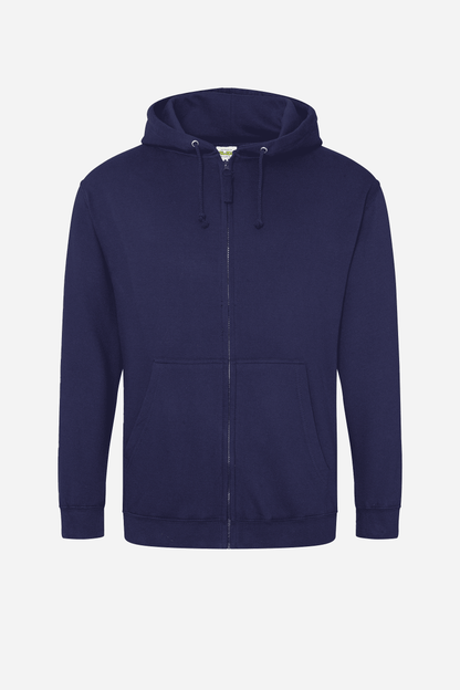 Sweat-shirt zippé à capuche unisexe personnalisable