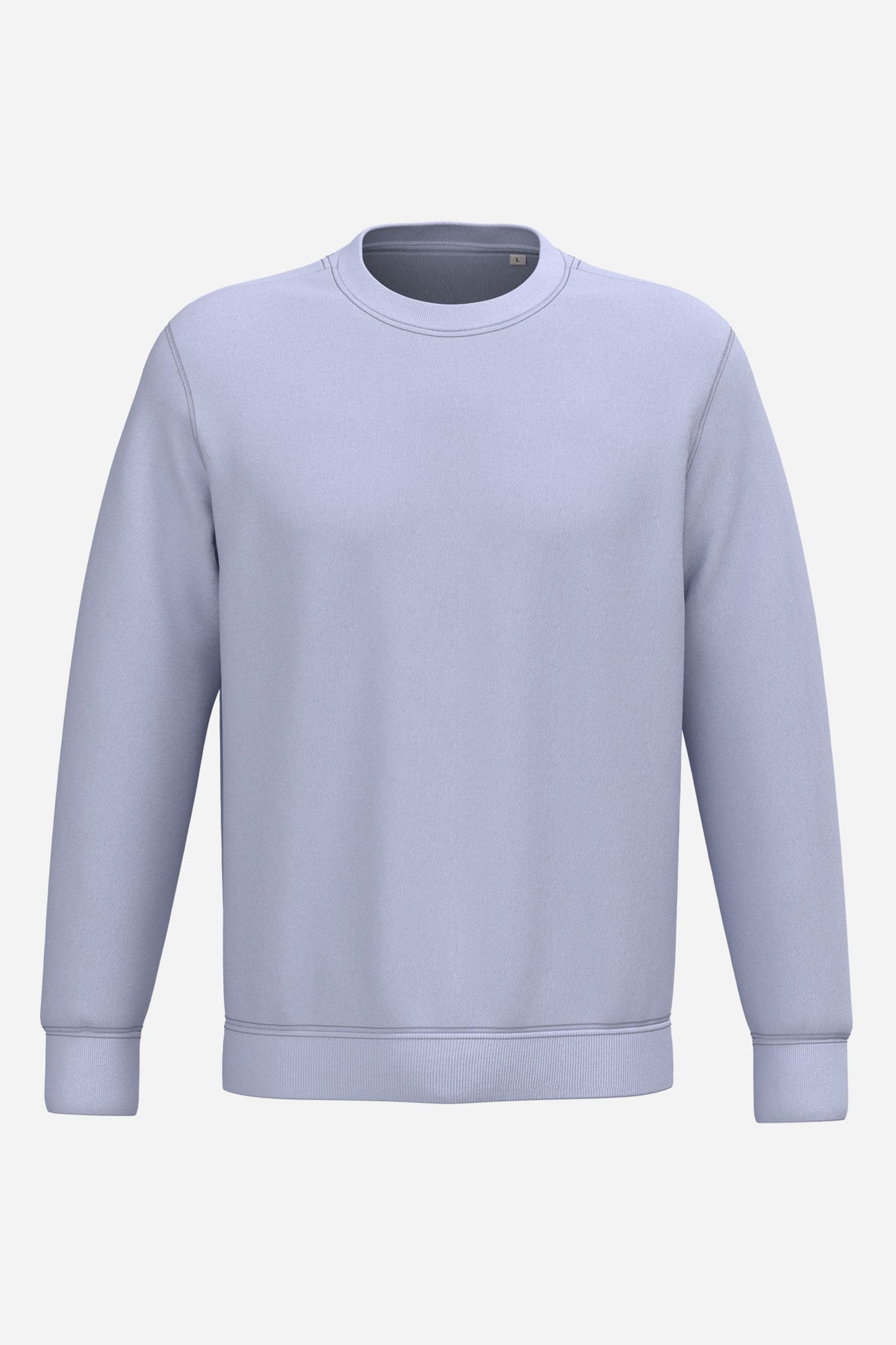 Sweat-shirt écoresponsable à col rond unisexe personnalisable