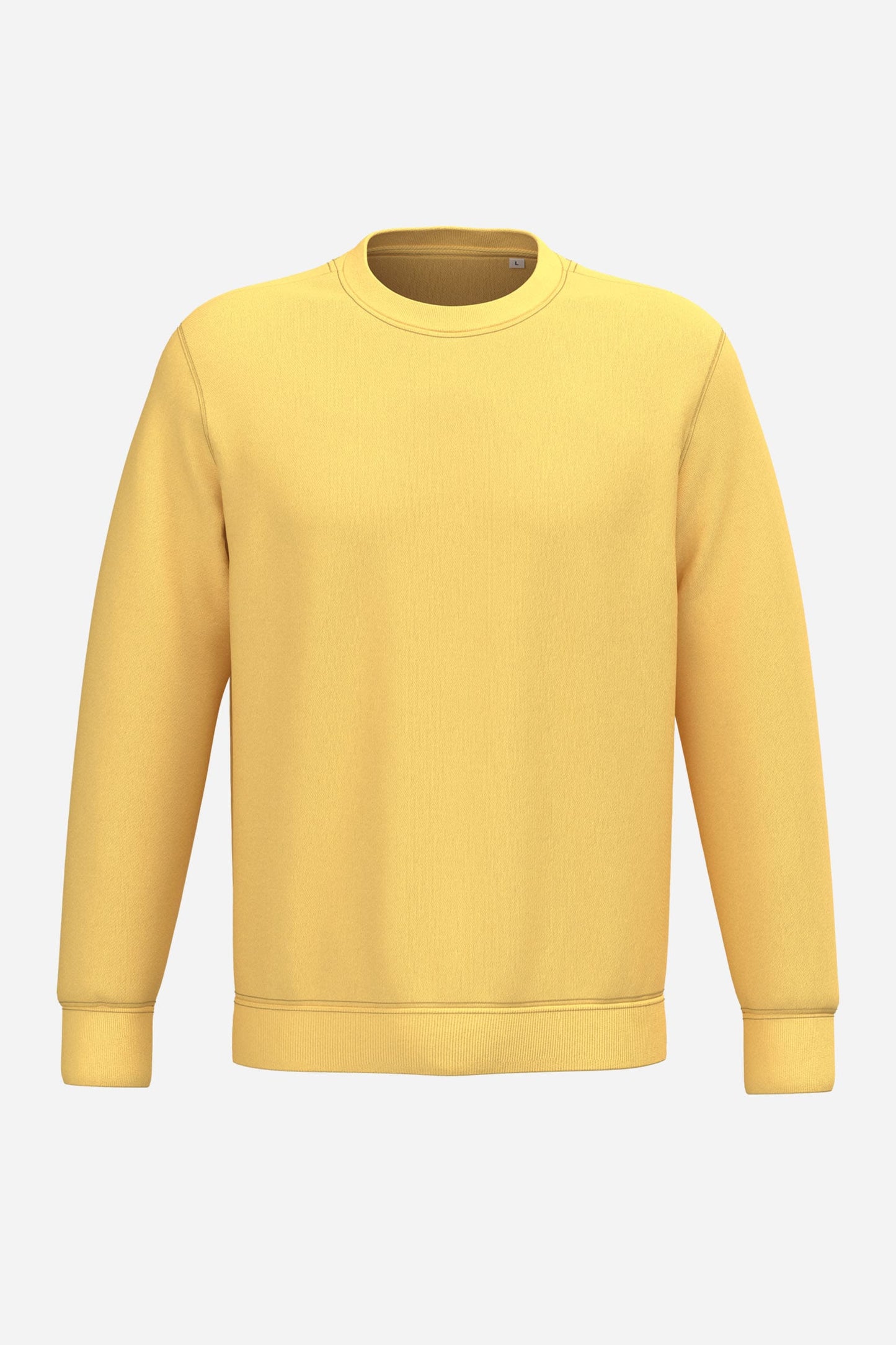 Sweat-shirt écoresponsable à col rond unisexe personnalisable