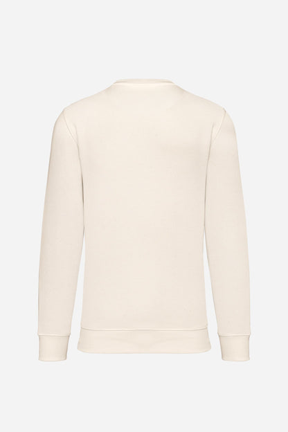 Sweat-shirt écoresponsable à col rond unisexe personnalisable